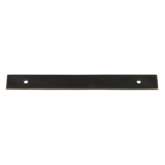 GlideRite 9 in. Squared Backplate 6-5/16 in. 160mm Center-Center, Oil Rubbed Bronze