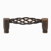 10 Pack Cosmas Oil Rubbed Bronze Birdcage Cabinet Pulls - 3-3/4 Inch Hole Centers, 4 Inch Length
