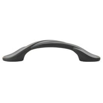 GlideRite Hardware 3 in. Center Twisted Cabinet Pull Hardware Handle, Oil Rubbed Bronze, Pack of 10