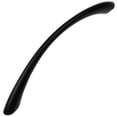thumbnail image 1 of GlideRite Hardware Loop Large 5'' Center Arch Pull, Matte Black, 10-Pack, 1 of 6