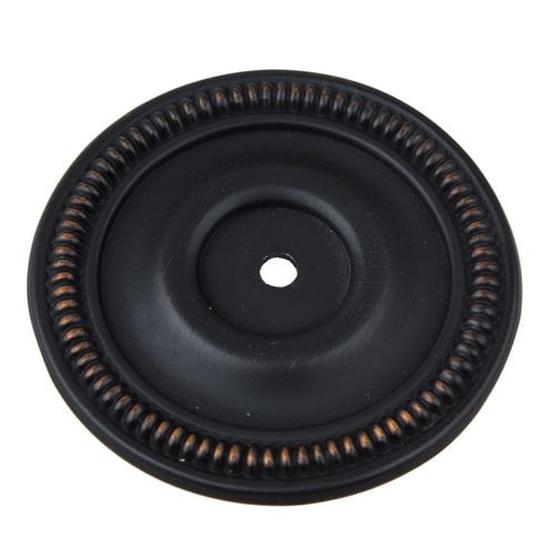 GlideRite Hardware Round Cabinet Backplate
