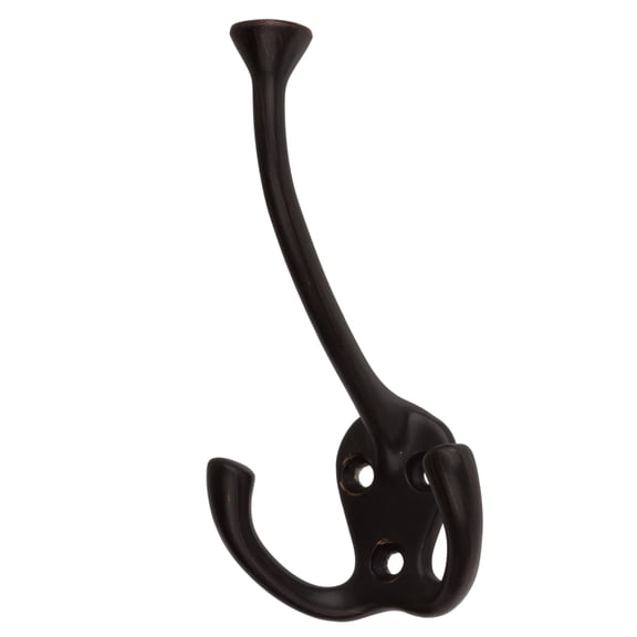 GlideRite  Oil Rubbed Bronze Coat Tri-Hooks (Case of 25)