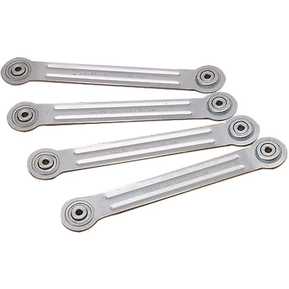 Glider Bearing Arm Bracket Replacement Hardware Rocker Parts, 9 Inch Overall Length, 7-1/2 Inch Between Mounting Holes, for Outdoor Glider and Garden Bench (4 Pack)