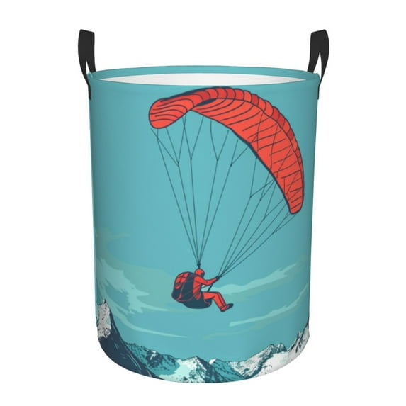 Glider Laundry Hamper Small Storage Basket/Toy Organizer/Dirty Clothes Bucket