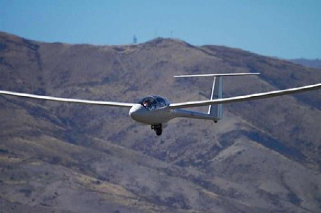 Glider Warbirds over Wanaka Wanaka War plane Otago South Island New Zealand Canvas Art - David Wall DanitaDelimont (36 x 24)