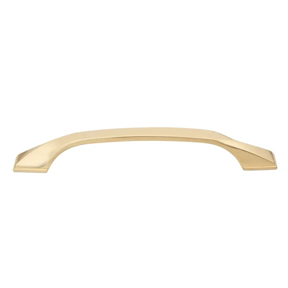 Gliderite 5 Inch Center Solid Twisted Bar Pull Champagne Gold, 4841-128-Chpg-1