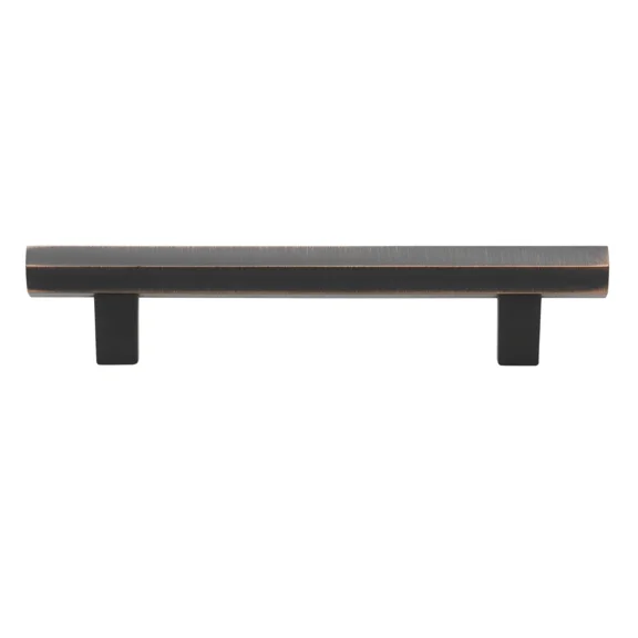 Gliderite 5 Inch Screw Spacing Hexagon Bar Pull Cabinet Handle - 4791-128-Orb