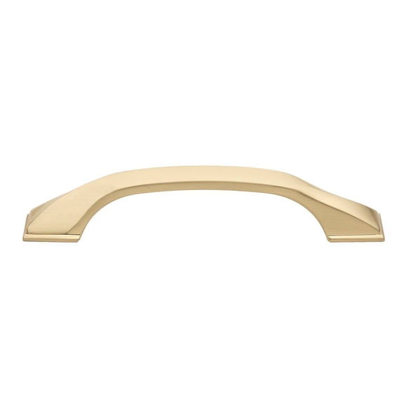 Gliderite Hardware 3.75 inch Center Solid Twisted Bar Pull Cabinet Hardware Handle, 4841-96-CHPG Pack of 25