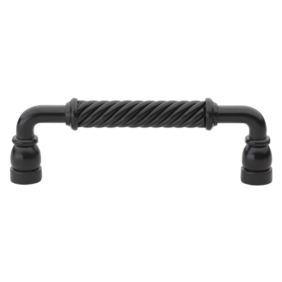 Gliderite Hardware 5 In. Center Twisted Steel Pull Cabinet Handle (Pack of 10)