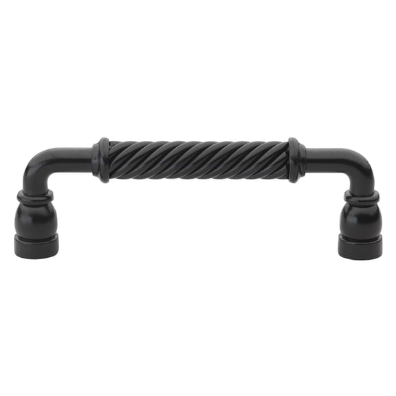 Gliderite Hardware 5 In. Center Twisted Steel Pull Cabinet Handle (Pack of 10)