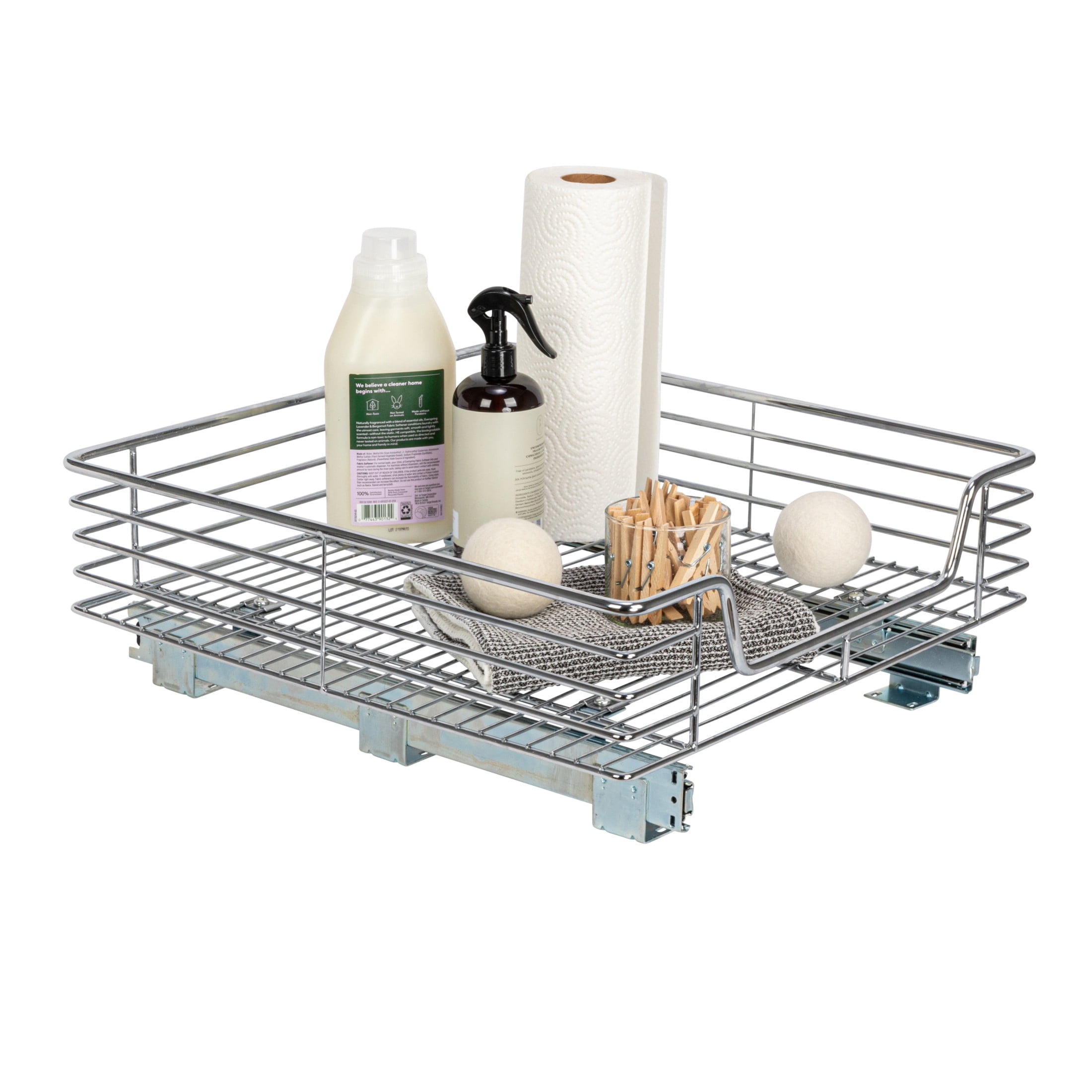 Household Essentials Glidez Multipurpose Chrome-Plated Steel Pull-Out ...