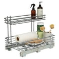 Glidez Multipurpose ChromePlated Steel PullOut/SlideOut Storage