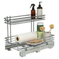 Glidez Multipurpose ChromePlated Steel PullOut/SlideOut Storage