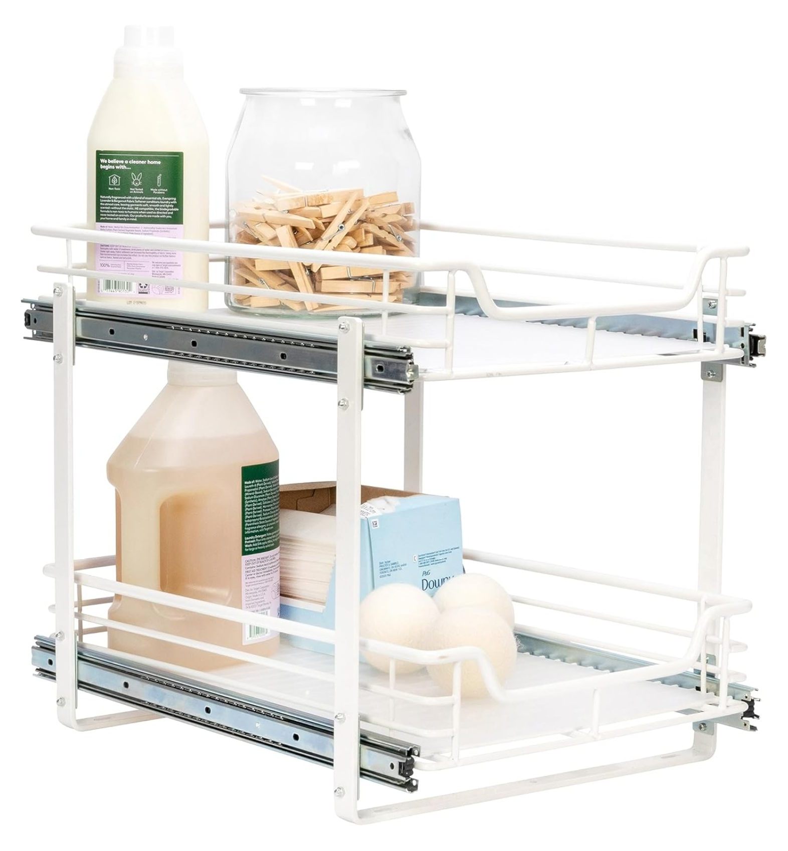 Glidez Multipurpose PaintFinished Steel PullOut/SlideOut Storage