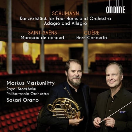 Gliere / Maskuniitty - Konzertstuck for Four Horns & Orchestra - Music & Performance - CD