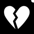 thumbnail image 1 of Glimmer Body Art Glimmer Tattoo Stencil - Emoji Broken Hearted (5/pk), 1 of 1