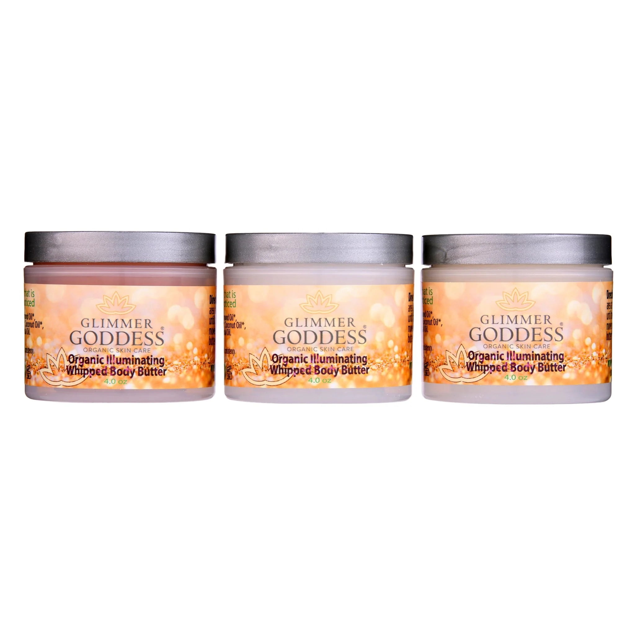 Organic Shimmering Whipped Body Butter