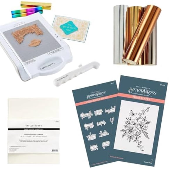 Glimmer Hot Foil System Starter Bundle GLS-005$$Art & Craft