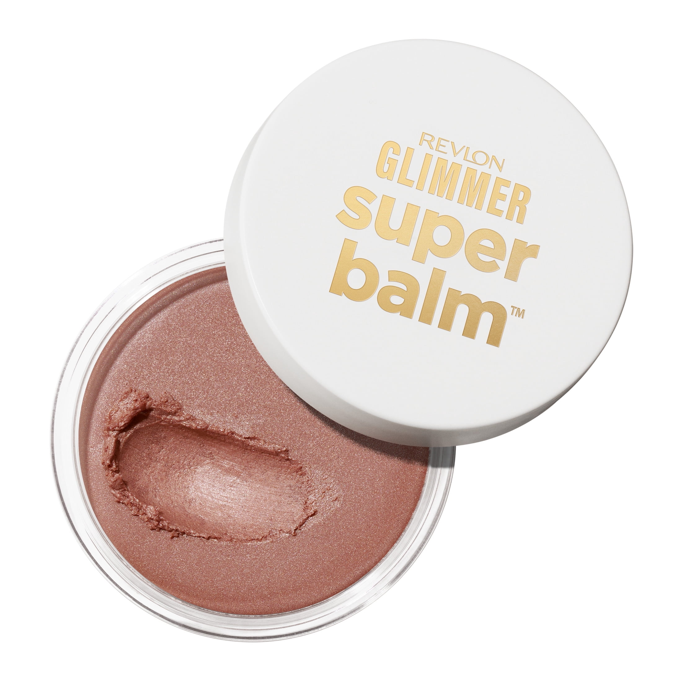 Revlon Glimmer Super Balm, Multi-Use Makeup, Highlighter, Bronzer & Blush, 002 Cocktail Hour, 0.06 oz