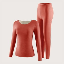Kindly Yours women's Seamless Ribbed Thermal Leggings