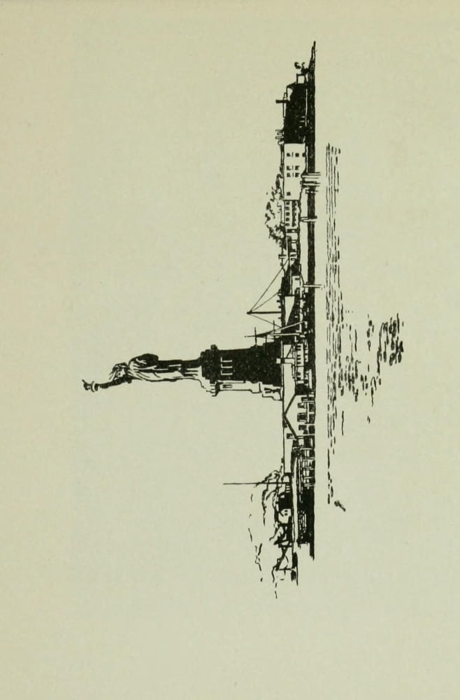 Glimpses of New York 1911 Statue of Liberty Canvas Art - Unknown (18 x 24)