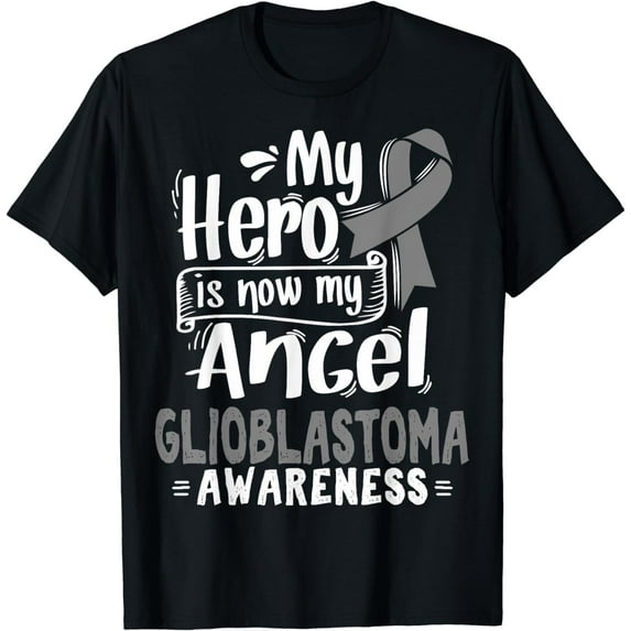 Glioblastoma Multiforme Awareness Tee - Gray Ribbon