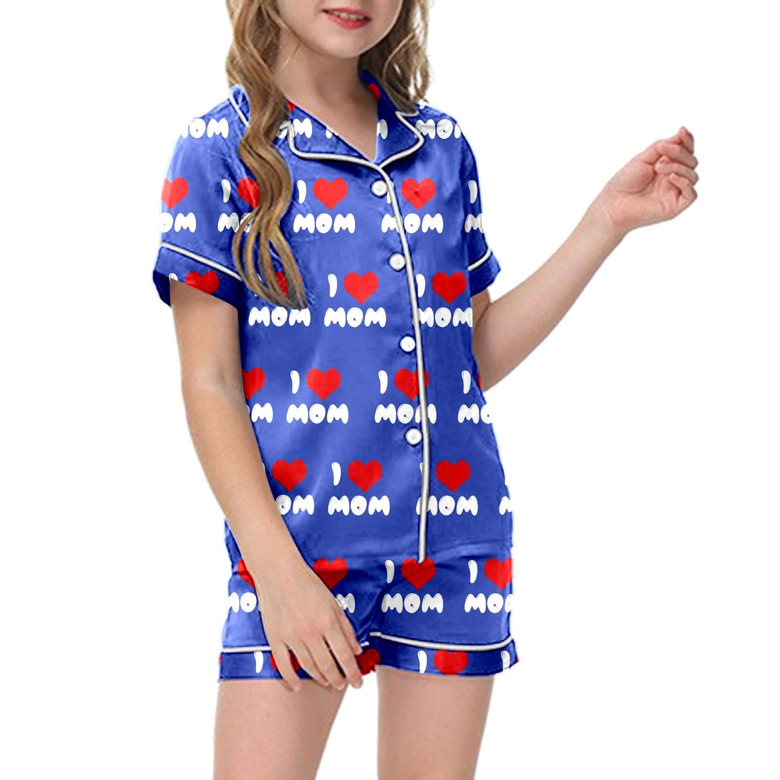 Baby Girl 2 Piece Clothes Set For Casual Wear Blended Pajama Suiting #254 main image 0
