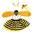 thumbnail image 1 of Glisme 2 Pcs Girls Outfit Casual Tutu Skirt Cartoon Set Cute Personality Performance Outfit Trend Clothing Set For Girl, Yellow, 1 of 2