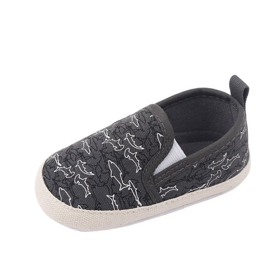 Glisme Baby Boots Infant Toddler Shoes Soft Sole Slip On Animal Print Fashion Casual Shoes Toddler Shoes Versatile Grey Boots Size 12-18 Months