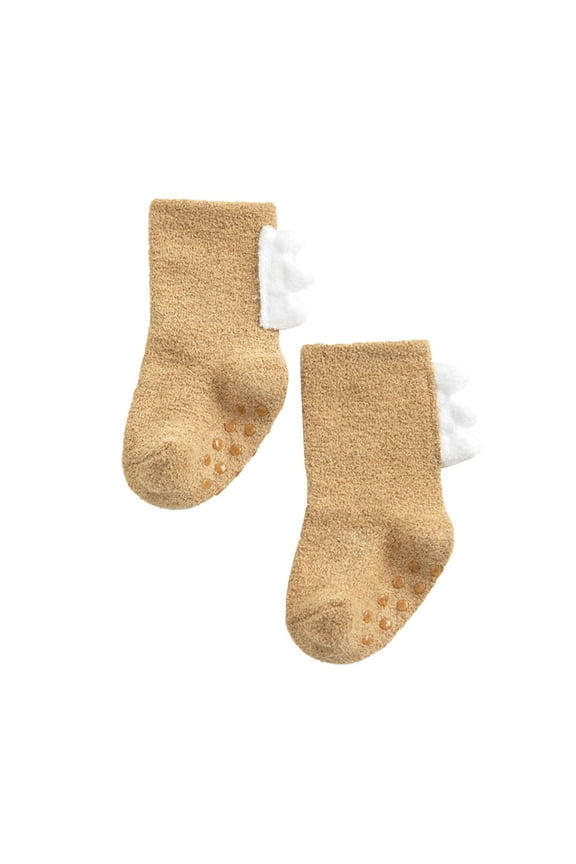 Baby Socks Boy Girls Toddlers Indoor Animals Slipper Shoes Antislip Socks First Booties