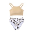 thumbnail image 1 of Glisme Bathing Suits For Girls Two Piece Swimsuits Summer Cute Swimwear For Beach Pool Party Size 5-6 Years, 1 of 4
