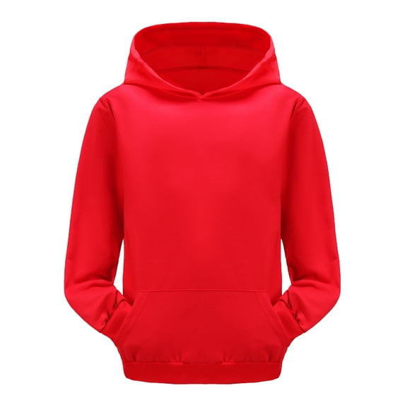 Glisme Big Girls Hoodies Solid Color Long Sleeve Fall Winter Loose Fit Sweatshirts For Girls Size 8-9 Years