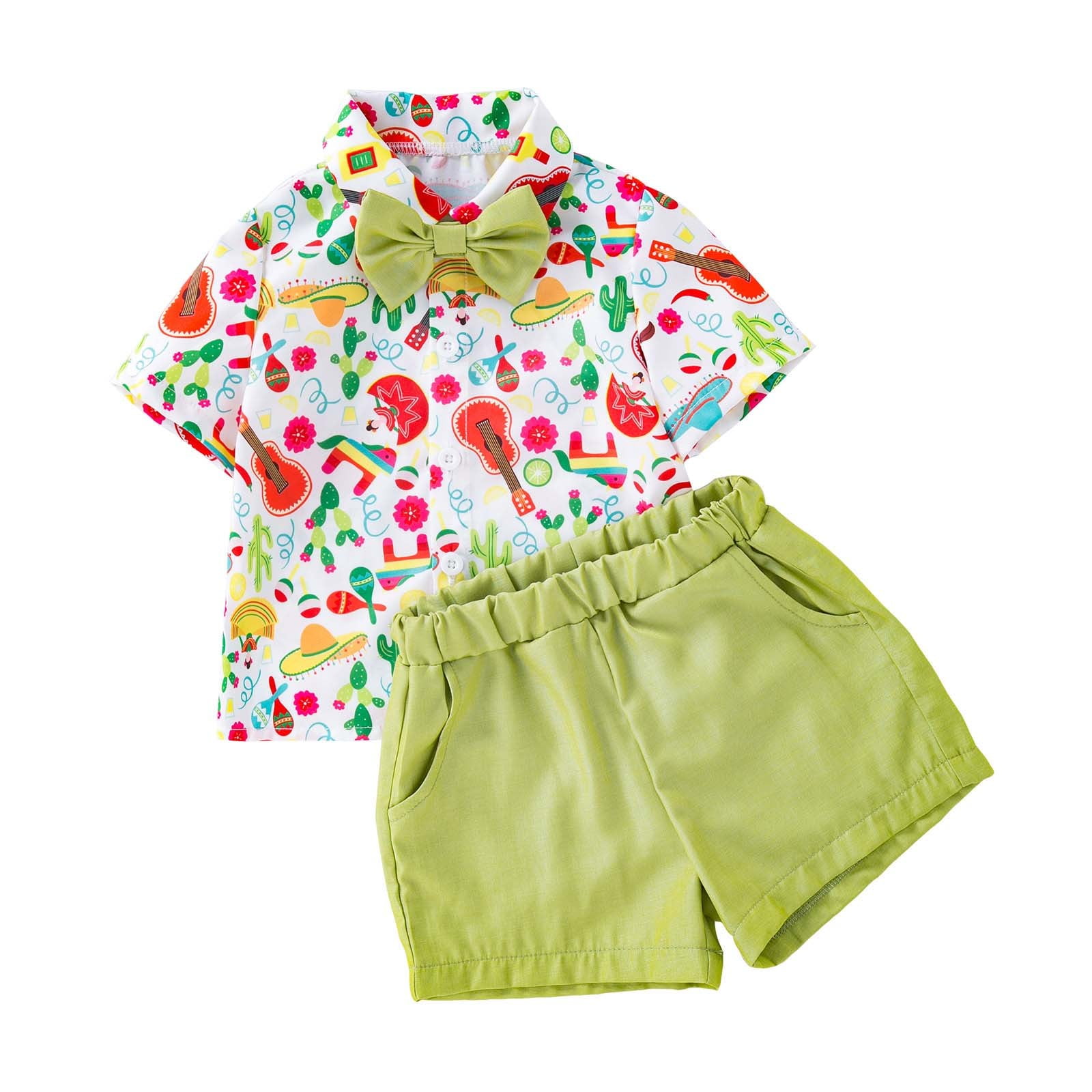 Globos Boy Half-Knitted Set