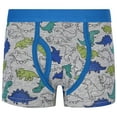 thumbnail image 1 of Glisme Boys Underwear Cartoon Print Stretchable Boxer Briefs Leisure And Everyday Wear Portable Underpants Size 10-12 Year, 1 of 3