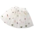 thumbnail image 1 of Glisme Fashion Girls Dresses Size 3-4 Y Embroidered Half Skirt Baby Floral Dress For Dancing White Sundress For Girl, 1 of 9