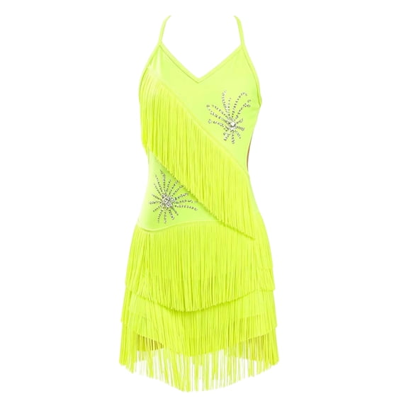 Glisme Girl Dress O Neck Graphic Prints Dresses Sleeveless Lovely Little Girls Daily Wear 5-6 Years Light Green