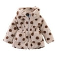 thumbnail image 1 of Glisme Girls Jacket Coat Autumn And Winter Furcoat Children Thick Padded Coat Popular Outerwear Everyday Wear Size 2-3 Years, 1 of 4