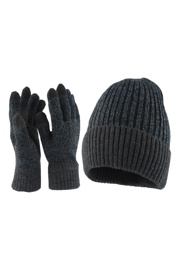 Hat Gloves Set Autumn And Winter Plus Thermal Hat And Gloves 2 Piece Set For Men And Women Unisex Warm Set For Cold Weather Black