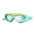thumbnail image 1 of Glisme Kids Goggles For Swimming With Adjustable Strap No Leaking Anti-Fog Waterproof Clear Vision Water Pool Goggles Swimming Glasses Pool Beach Outdoor Water Sports ,Mint Green, 1 of 9