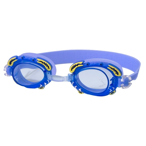 Glisme Kids Goggles For Swimming With Adjustable Strap No Leaking Anti-Fog Waterproof Clear Vision Water Pool Goggles Swimming Glasses Pool Beach Outdoor Water Sports ,Blue