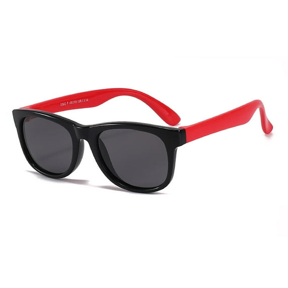Glisme Kids Sunglasses Polarized Uv Resistant Sunglasses Outdoor Kids Sunglasses Party Favor ,Red