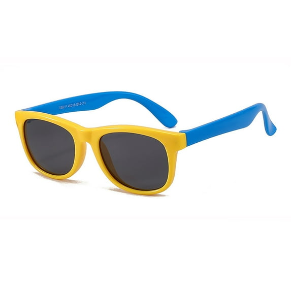 Glisme Kids Sunglasses Polarized Uv Resistant Sunglasses Outdoor Kids Sunglasses Party Favor ,Yellow