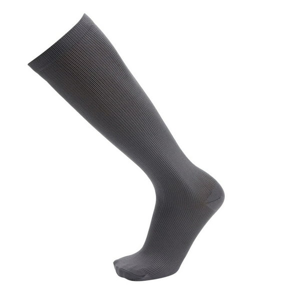 Glisme Outdoor Sports Compression Socks Unisexr Running Elastic Calf Protection Stockings Cycling Pressure Socks Grey