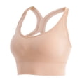 thumbnail image 1 of Glisme Sports Bras For Women High Support Proof Bra Back Adjusted Outside Yoga Exercise Bra For Yoga Running Gym Pink, 1 of 6