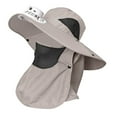 thumbnail image 1 of Glisme Sun Hat With Fans For Women Outdoor Solar Fan Hat With Ventilated Fan And Drawstring For Leisure Activities Summer Fishing Hat White, 1 of 4