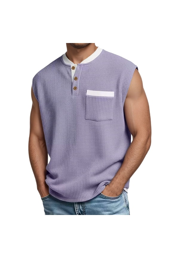Tank Tops Men Casual Vest Lightweight Outdoor Wear Breathable Softshell Warmer For Daily Use And Lightweight Tank Undershirts Purple