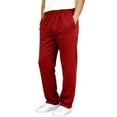 thumbnail image 1 of Glisme Teen Boys Pants Solid Color Elastic Waist With Pockets Autumn Cozy Boys Athletic Trousers Size 15-16 Years, 1 of 8