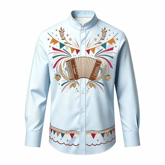 Glisme Boys Tops 15-16 Years Long Sleeve Cartoon Graphic Shirts Lapel Blouse Basic Playsuit Light Blue