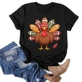Glisme Women'S T Shirts O Neck Tops Short Sleeve Cartoon Graphic ...