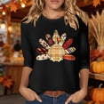 Glisme Womens T Shirts Short Sleeve Cartoon Pattern Tops Crewneck ...